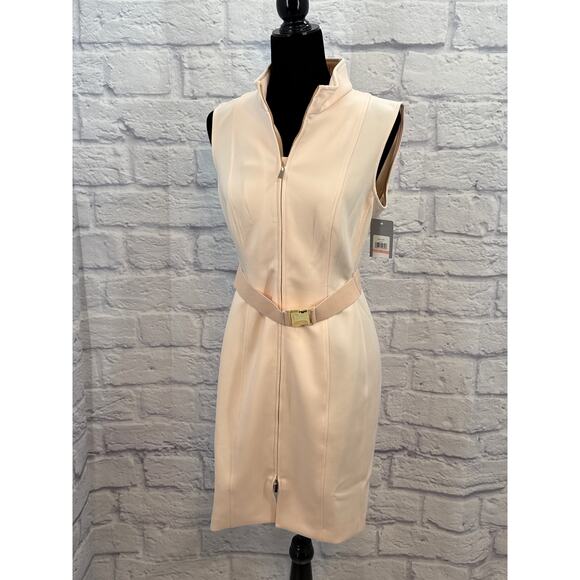NWT Marc New York Powder Zippered Shift Dress Size 10 - Picture 1 of 5